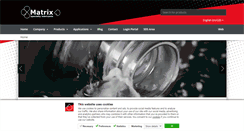 Desktop Screenshot of matrix-lubricants.com